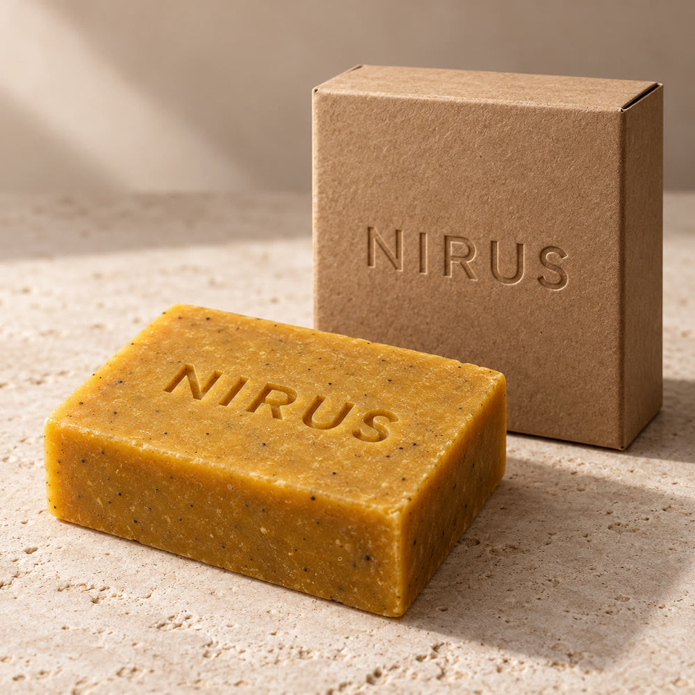 NIRUS bar with its kraft box