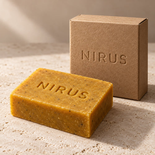 NIRUS bar with its kraft box