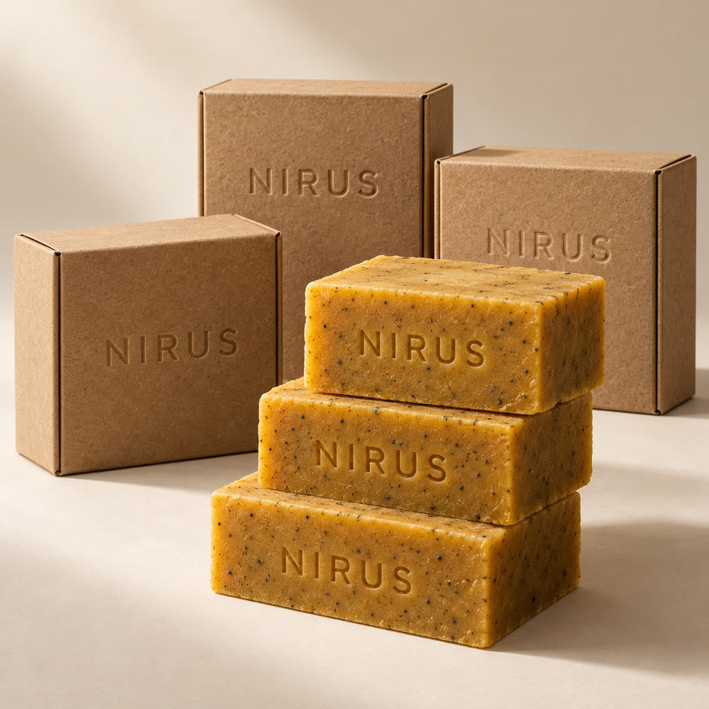 Three NIRUS bars with boxes